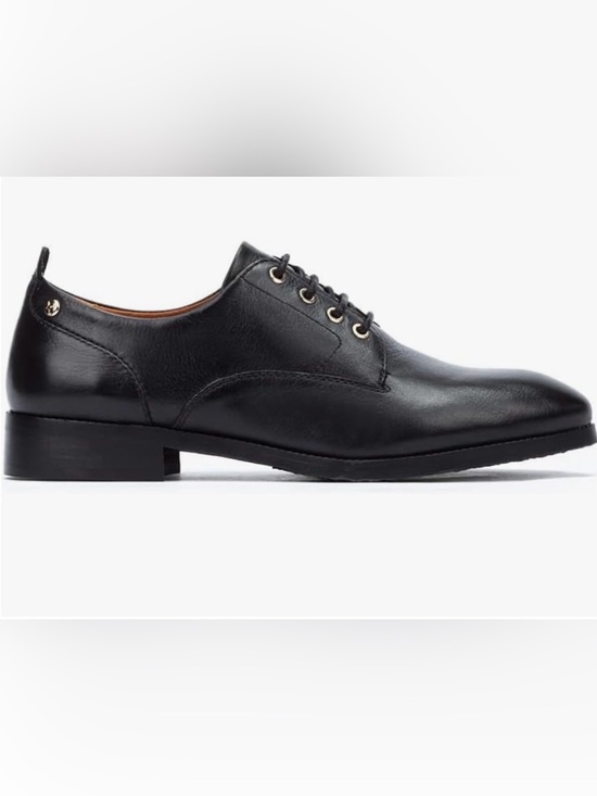 PIKOLINOS Shoes - PIKOLINOS Women’s Black Leather Lace-Up Flats Size 41= US Size 10